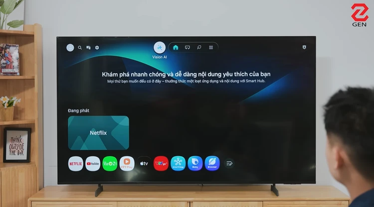 Samsung Vision AI Smart TV M8XH: TV AI “chiều” mọi trải nghiệm