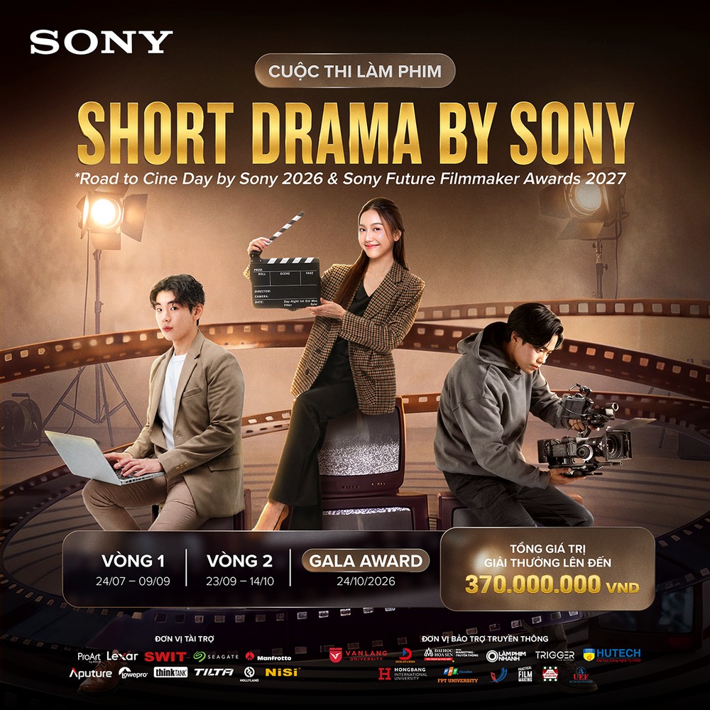 Khởi động cuộc thi làm phim Sony Short Drama Contest 2026