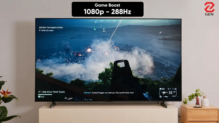 TCL A400M 98 inch: TV nghệ thuật nhưng vẫn đủ “chất” để giải trí 