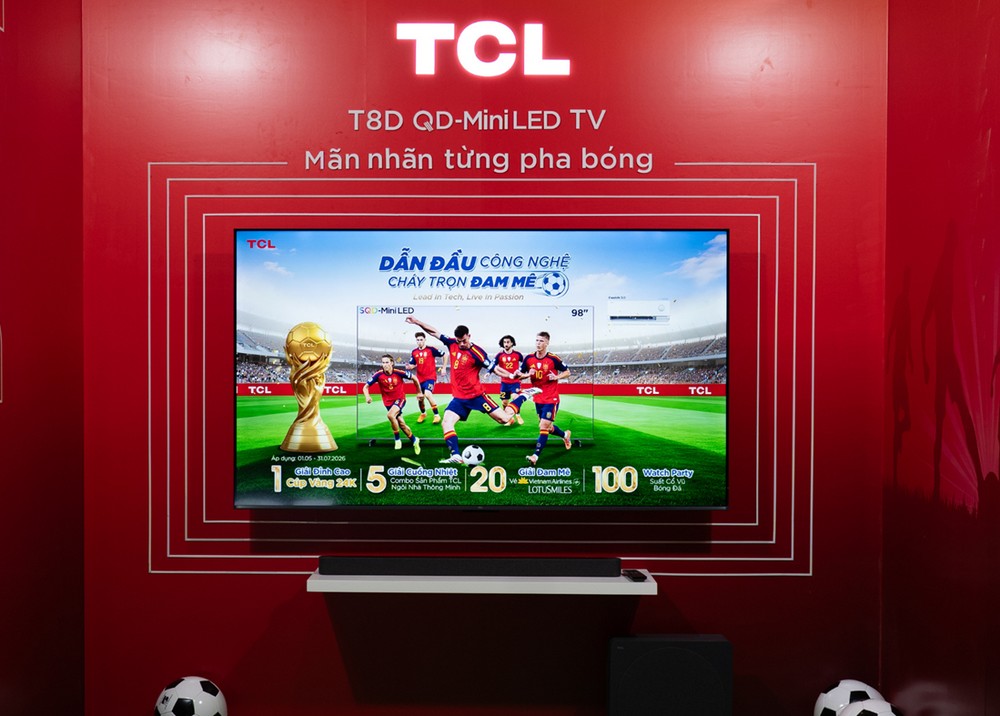 TCL trình diễn hệ sinh thái thông minh thế hệ mới
