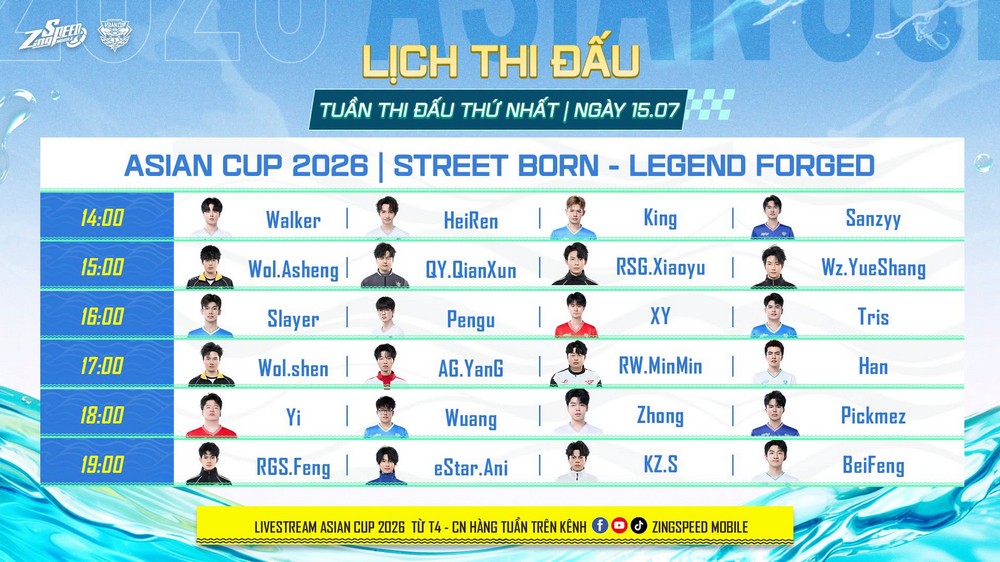 ZingSpeed Mobile: Tuyển Việt Nam đặt mục tiêu lớn tại Asian Cup 2026