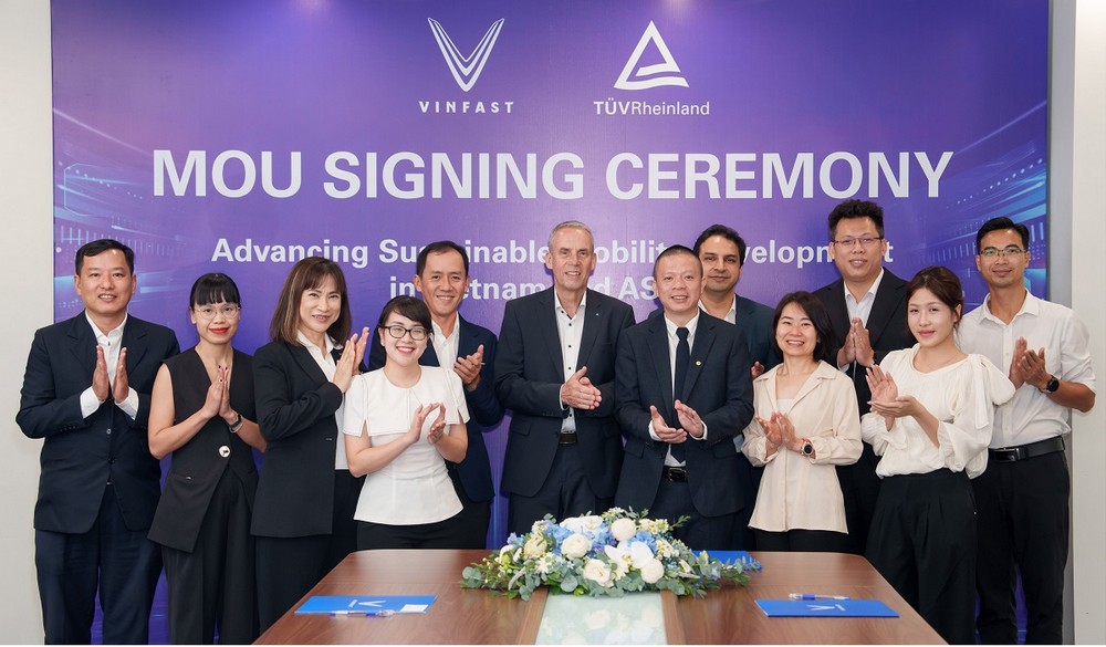 VinFast và TÜV Rheinland nâng tầm kiểm thử ô tô tại Việt Nam
