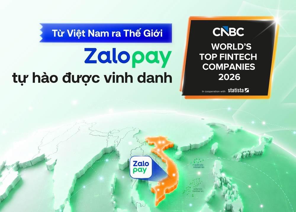 CNBC và Statista vinh danh Zalopay