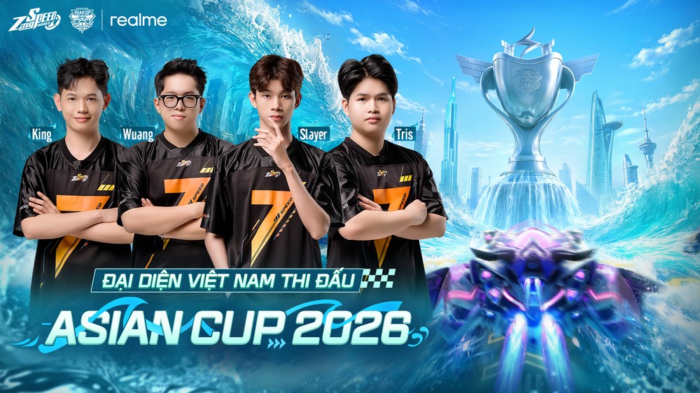 ZingSpeed Mobile: Tuyển Việt Nam sẵn sàng cho Asian Cup 2026
