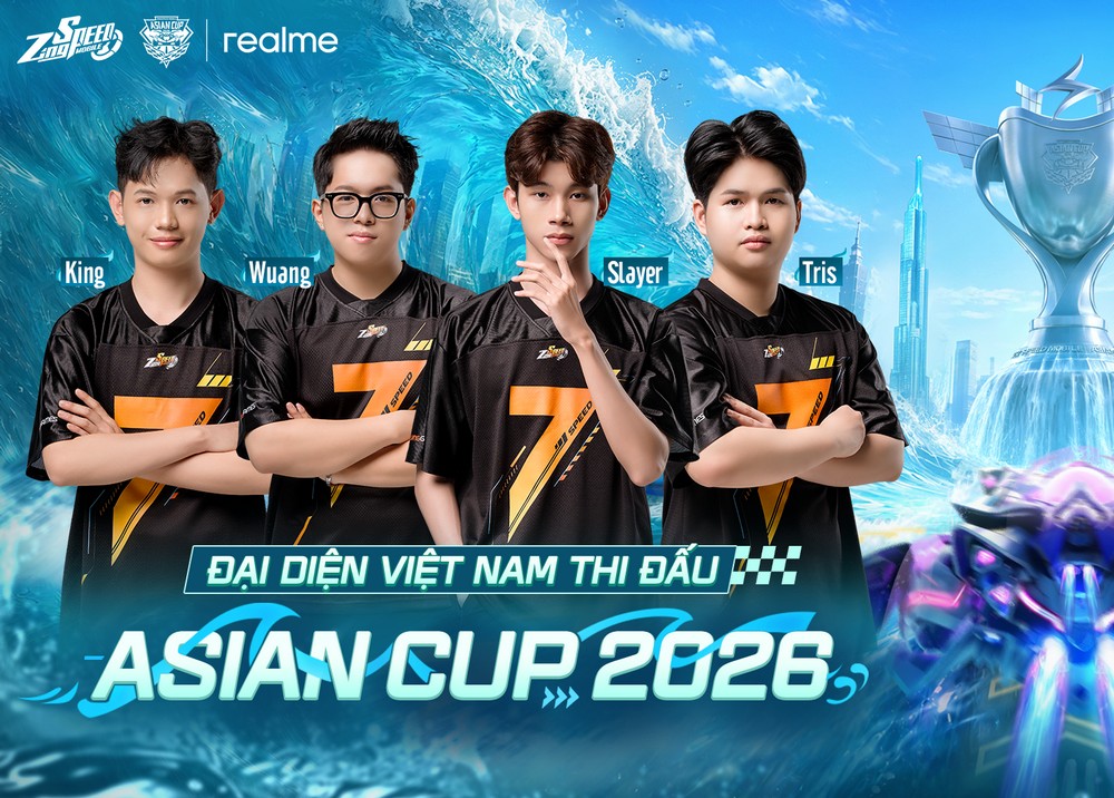 ZingSpeed Mobile: Tuyển Việt Nam sẵn sàng cho Asian Cup 2026