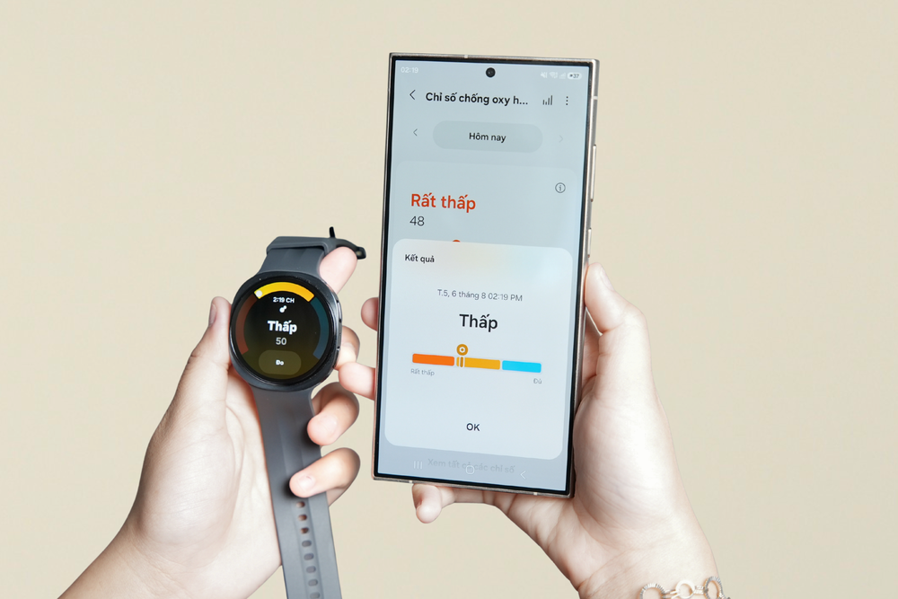 “Bỏ túi” bí kíp ăn sạch - sống khỏe nhờ Chỉ số chống oxi hóa của Galaxy Watch9