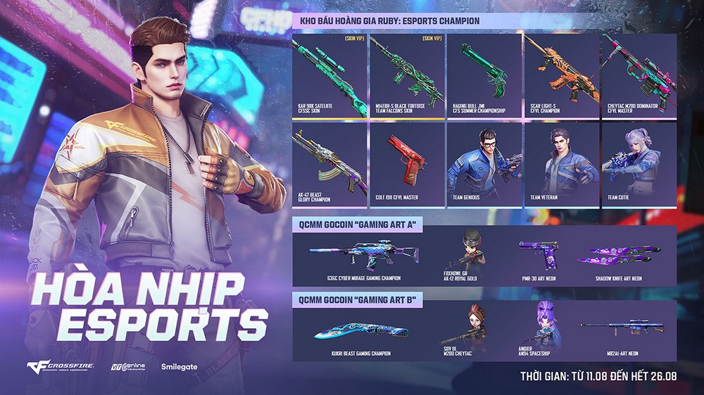 Crossfire tung KBHG Ruby eSports Champion