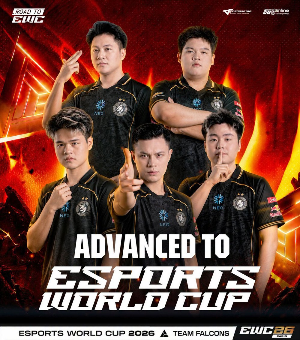 3 đại diện Crossfire Việt Nam tham dự Esports World Cup 2026