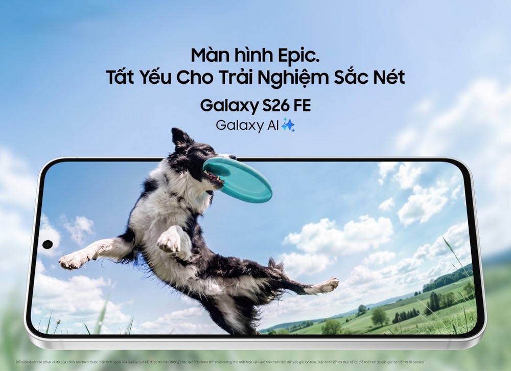 Samsung ra mắt Galaxy S26 FE tại Việt Nam