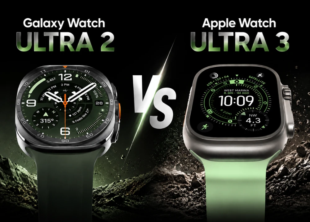 Galaxy Watch Ultra 2 và Apple Watch Ultra 3 đọ sức!