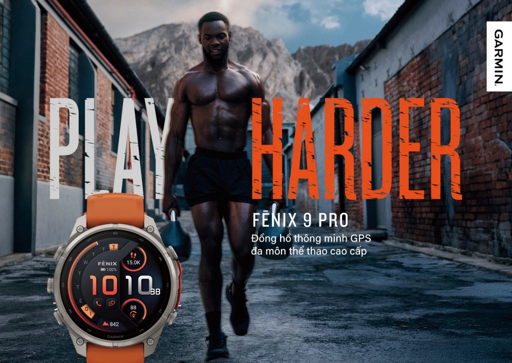 Garmin fēnix 9 Series ra mắt tại Việt Nam