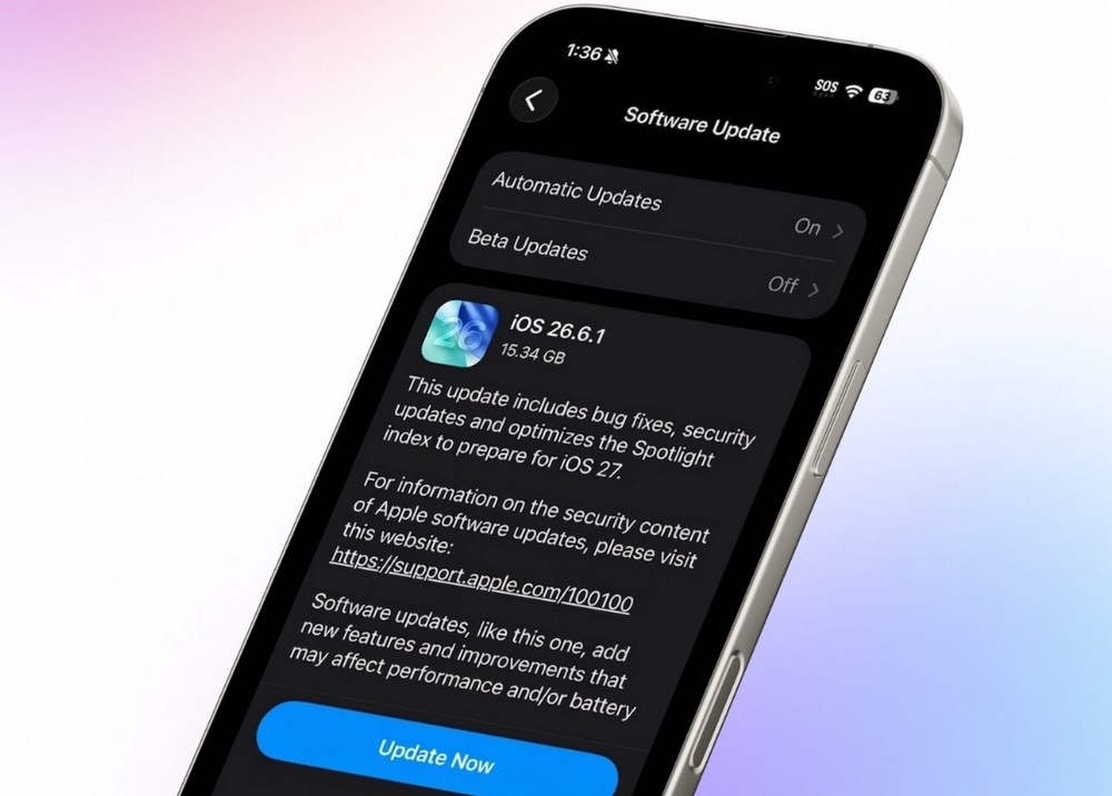 Apple âm thầm thử nghiệm iOS 26.6.1: Sẽ sửa nhiều lỗi?