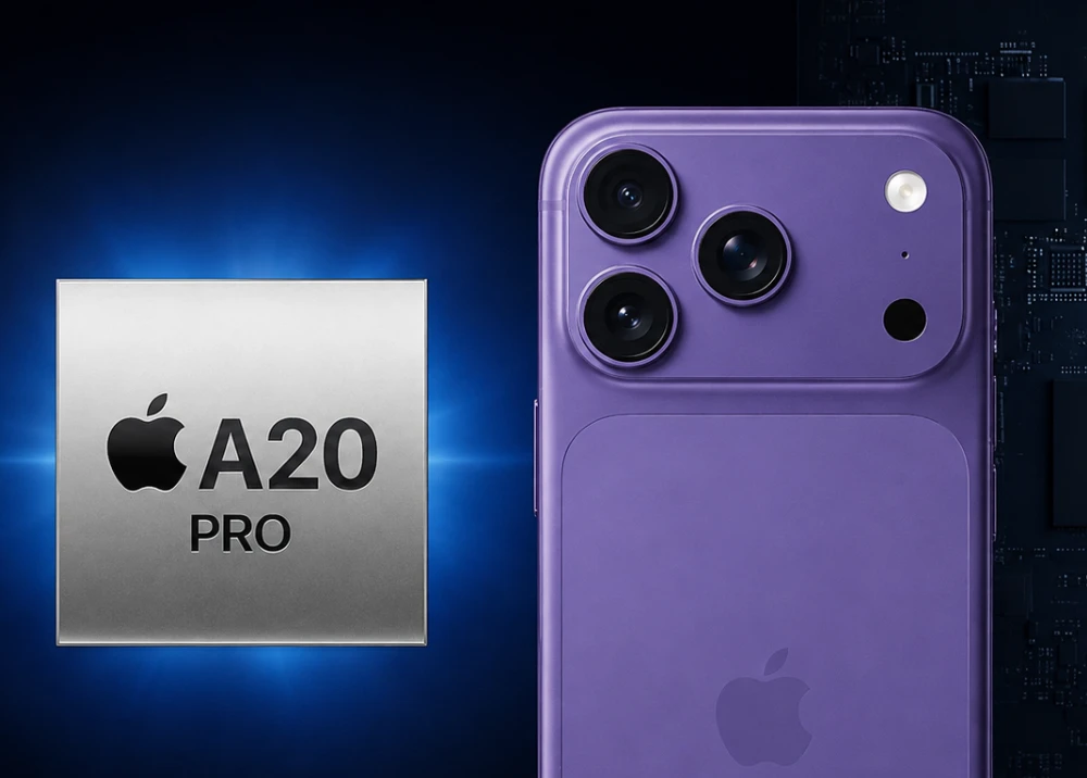 iPhone 18 Pro sẽ mạnh hơn 18% nhờ chip A20 Pro?
