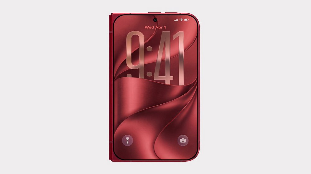 iPhone Ultra màu đỏ là "ảnh nhái" Xiaomi 18 Fold?