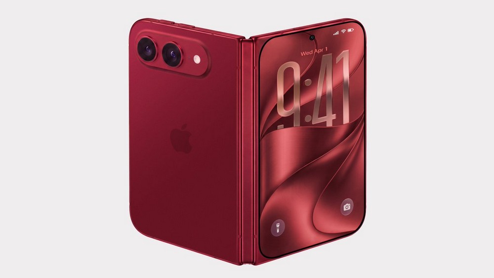 iPhone Ultra màu đỏ là "ảnh nhái" Xiaomi 18 Fold?