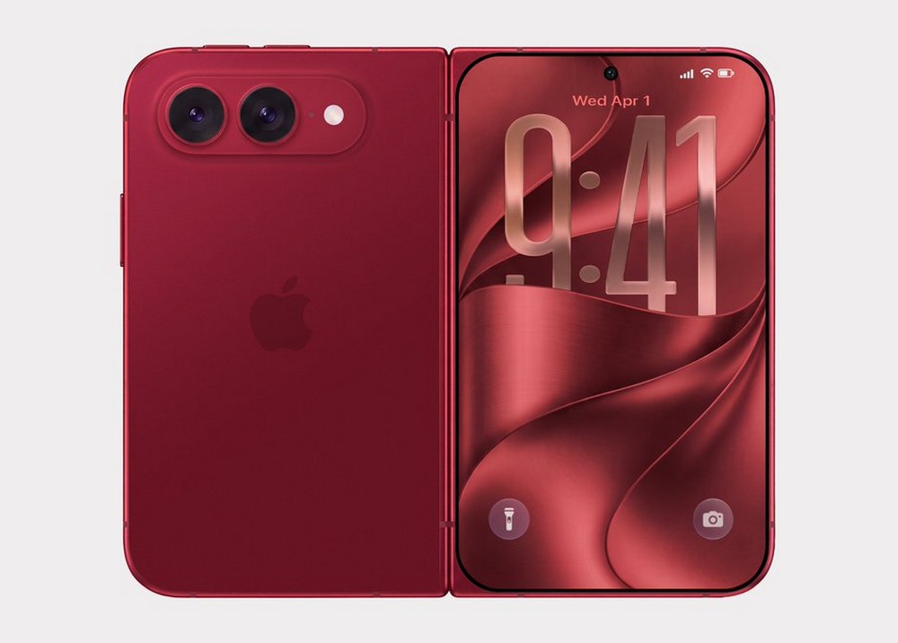 iPhone Ultra màu đỏ là "ảnh nhái" Xiaomi 18 Fold?