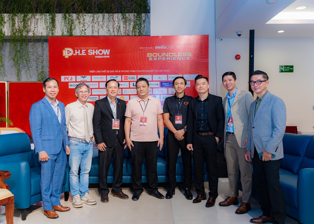 P.H.E SHOW 2026 quy tụ hàng trăm thương hiệu nghe nhìn