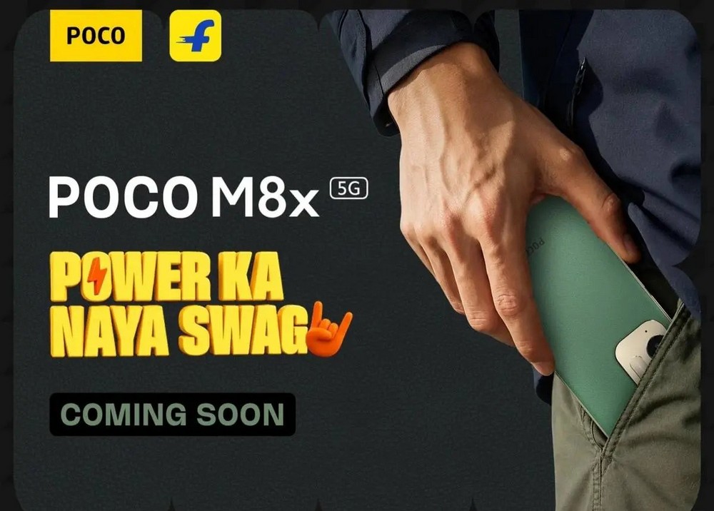 POCO M8x 5G sắp ra mắt: Pin 6.000 mAh, màn hình 120Hz