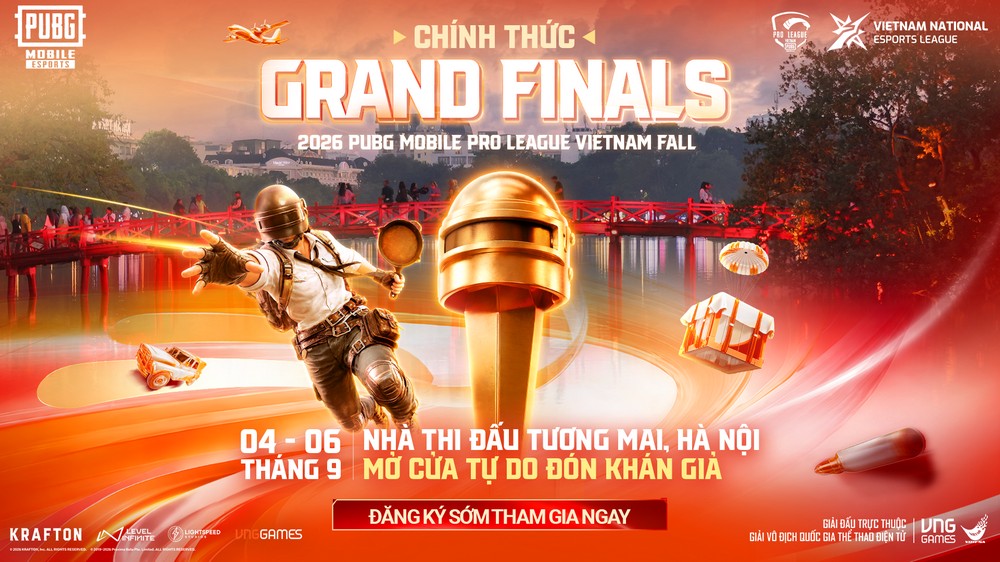 Chung kết PMPL VN Fall 2026: Hà Nội đăng cai sự kiện Offline sau 4 năm