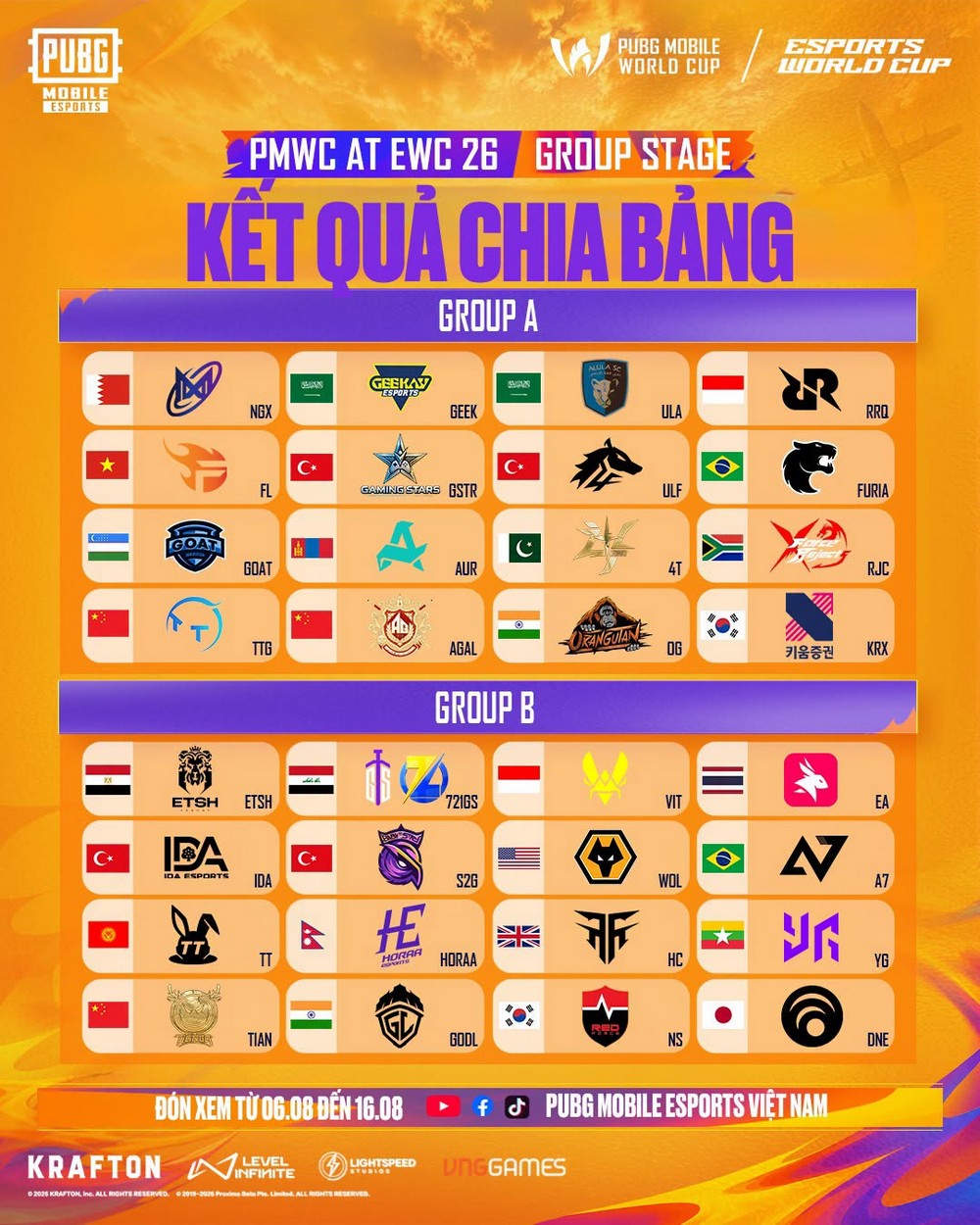 PUBG Mobile World Cup khởi tranh với tổng giải thưởng hơn 3 triệu USD
