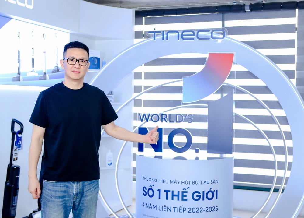 Tineco dẫn đầu thị trường máy lau sàn khô ướt tại Việt Nam