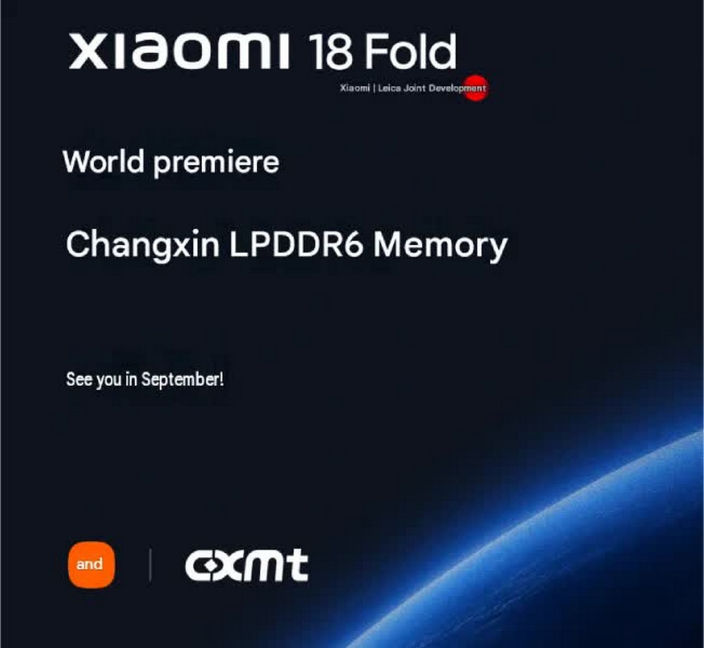 Xiaomi 18 Fold là smartphone đầu tiên thế giới dùng RAM LPDDR6?